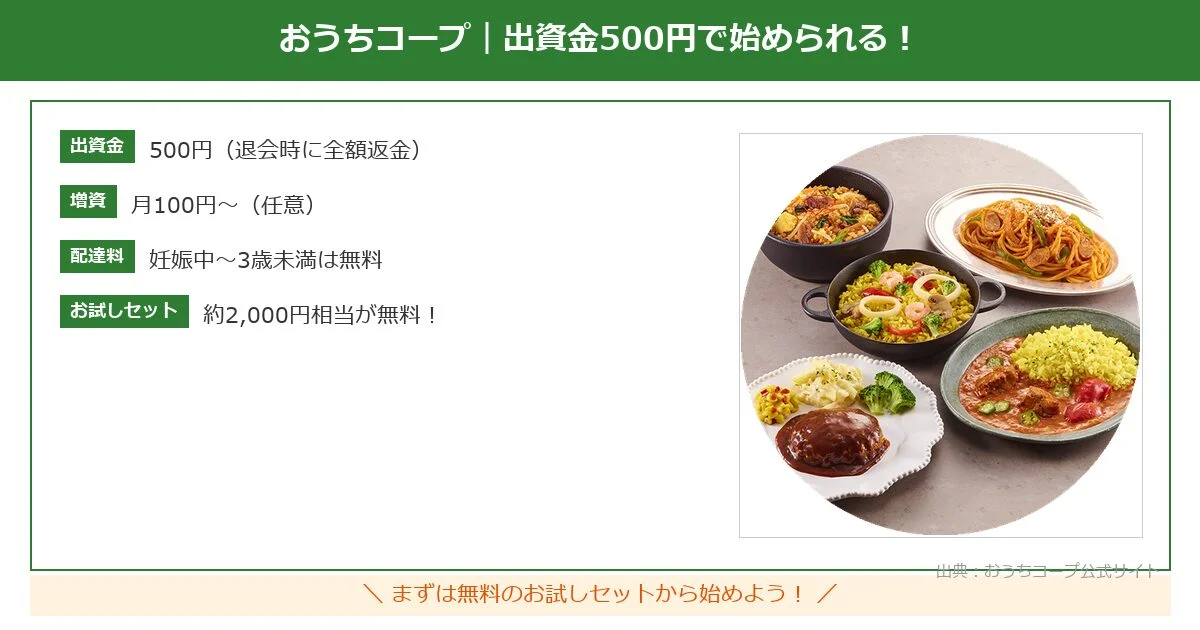 理由①出資金は全額返金されるから実質無料の解説図