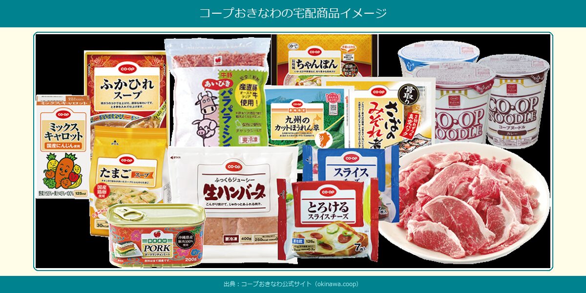コープおきなわの宅配商品
