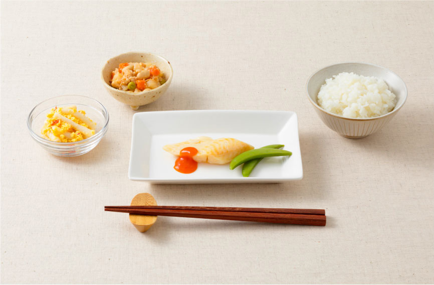 コープのたんぱく60調整食の食事例